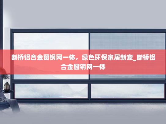 断桥铝合金窗钢网一体，绿色环保家居新宠_断桥铝合金窗钢网一体